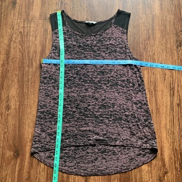 Rubbish Sleeveless Top Purple Animal Print Size Medium - Picture 3 of 8